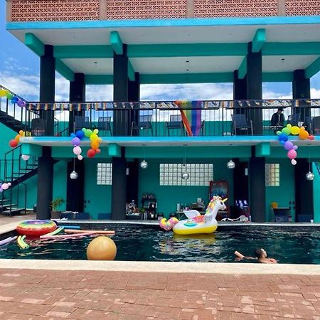 Hierve El Agua Eco Hostel - Confetti Pool Club San Pablo Villa de Mitla 외부 사진