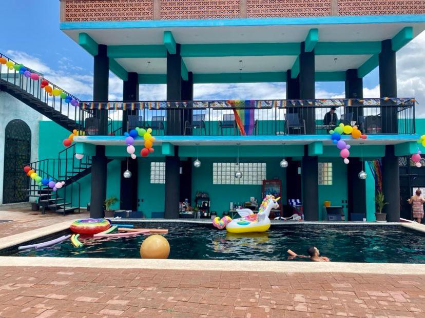 Hierve El Agua Eco Hostel - Confetti Pool Club San Pablo Villa de Mitla 외부 사진